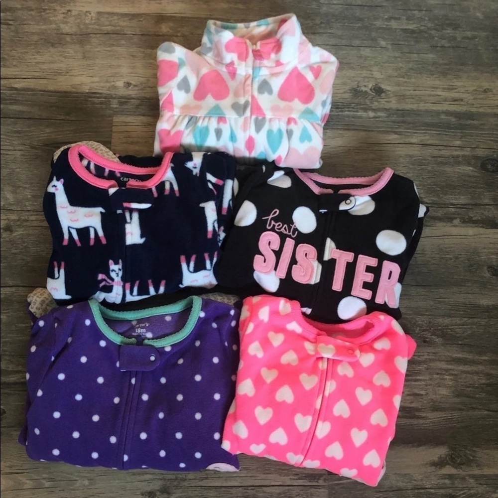 SOLD!! Carters pajamas